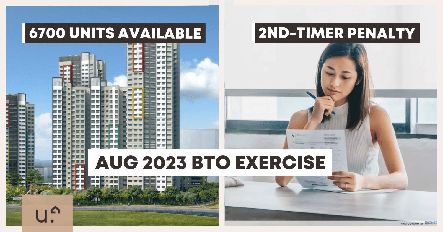 August 2023 BTO: Over 6,000 Units To Be Launched