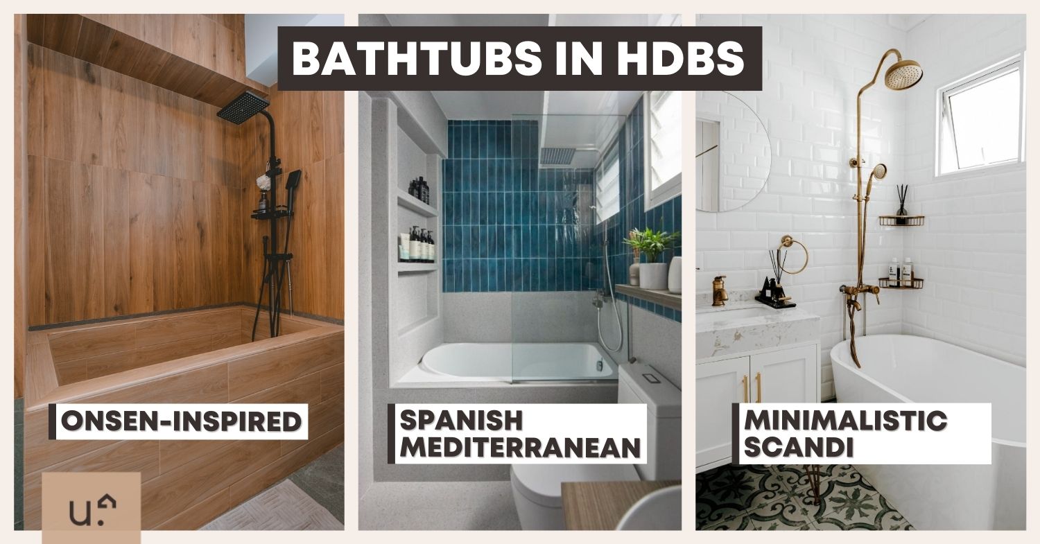8 Real HDB Bathrooms With Bathtubs That Will Make You Jealous