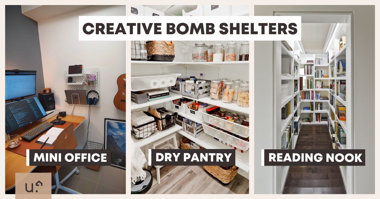 6 HDB Bomb Shelter Ideas For More Than Just A Storage Space