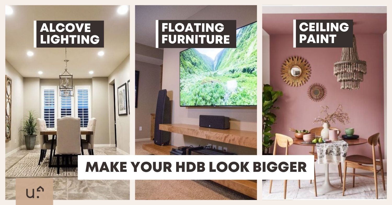 9 Design Tricks To Make Your HDB Look Bigger Than It Actually Is