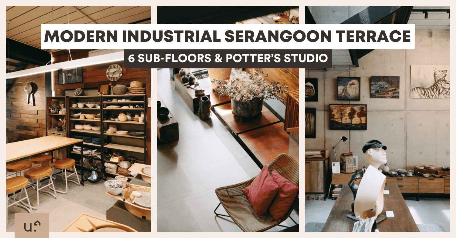 This Bright, Airy Terrace Is An Art Gallery Of Concrete & Wood