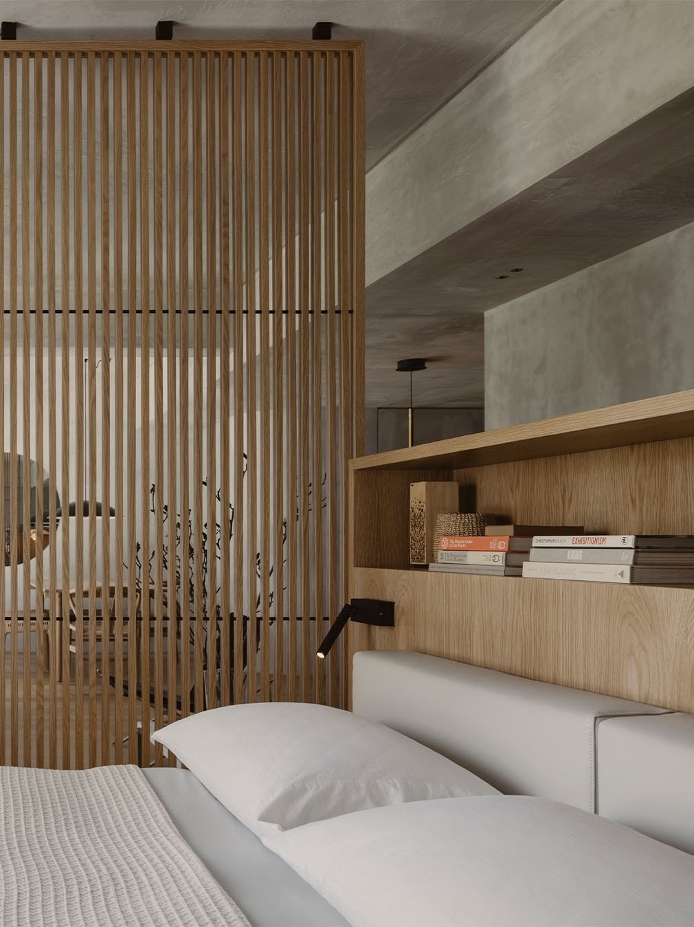 Brutalist Bachelor Pad That's A 700sqft Love Letter To Concrete, image size:1010x1350