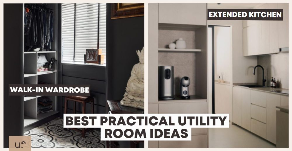 Practical Utility Room Ideas for HDB Flats That Maximise Space